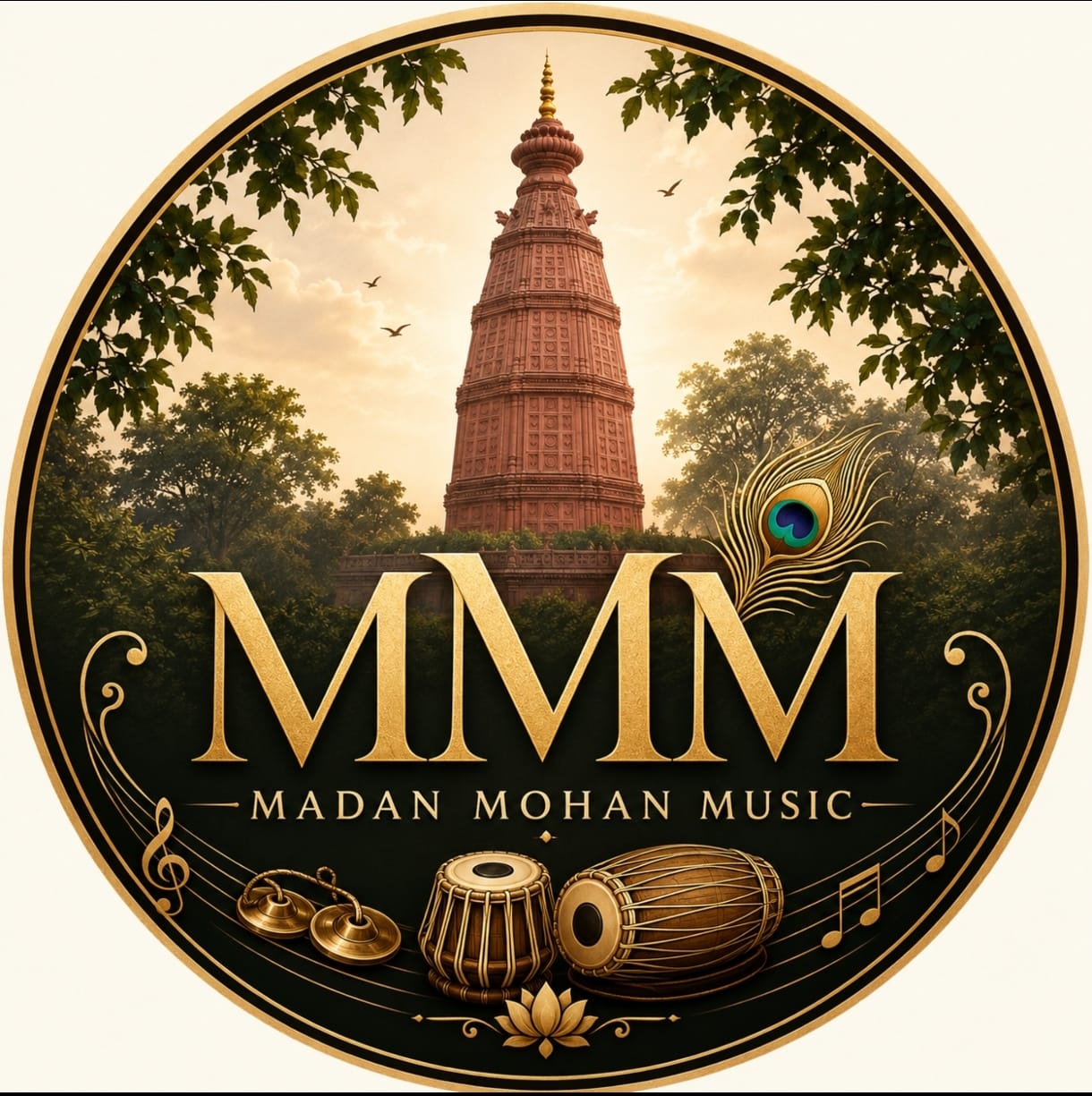 The Madan Mohan Music Devotional Emblem